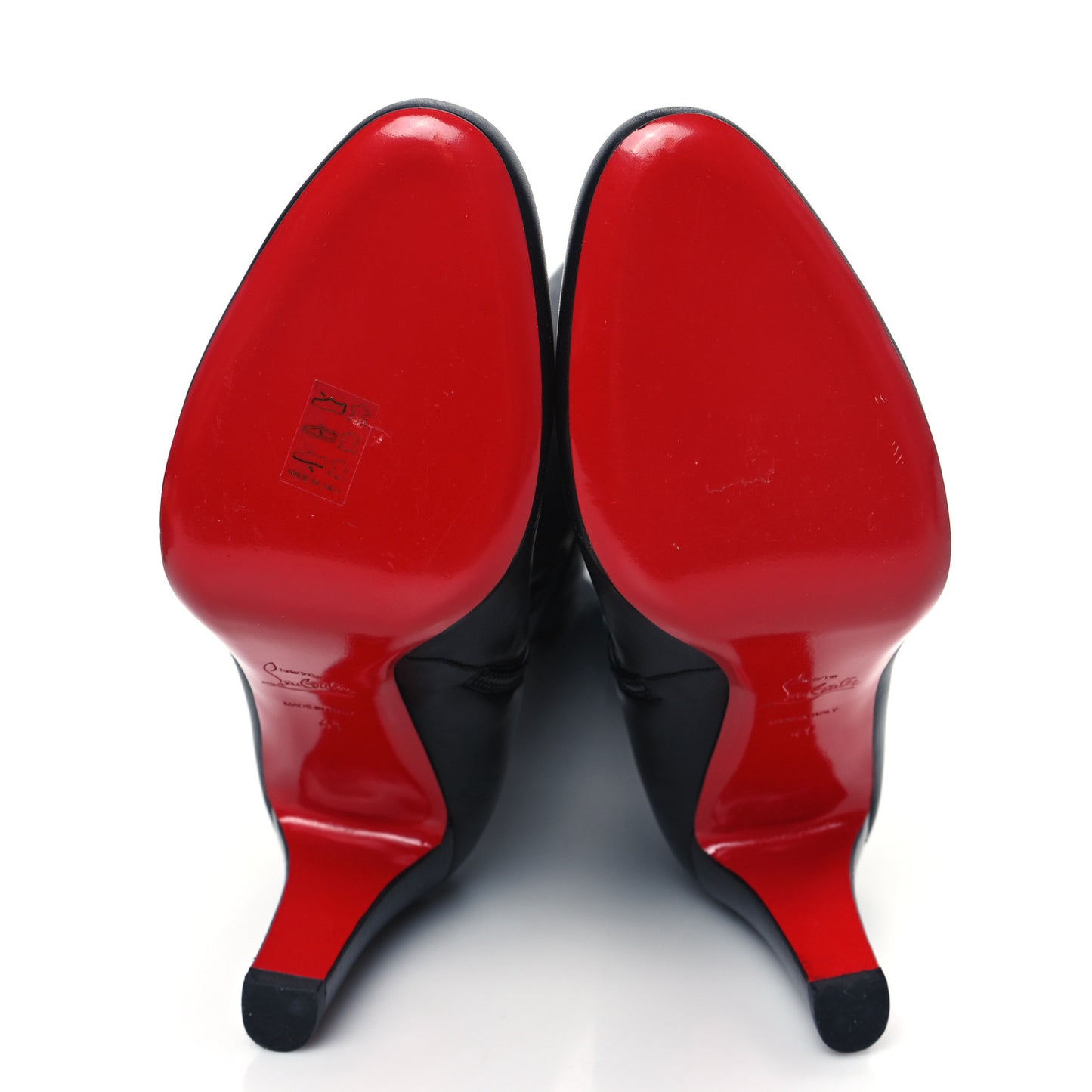 Calfskin Miss Tack Botta 85 Boots 41 Black