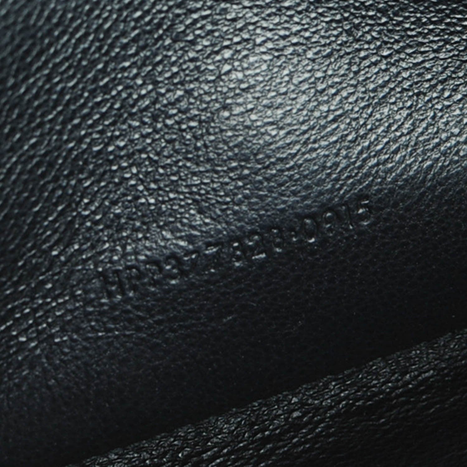 Saint Laurent Grain De Poudre Matelasse Chevron Monogram Chain Wallet Blue Majorelle 8 of 8