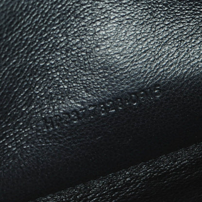 Saint Laurent Grain De Poudre Matelasse Chevron Monogram Chain Wallet Blue Majorelle 8 of 8