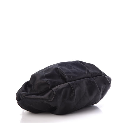 Chanel Satin Frame Top CC Small Evening Bag Black 4 of 7
