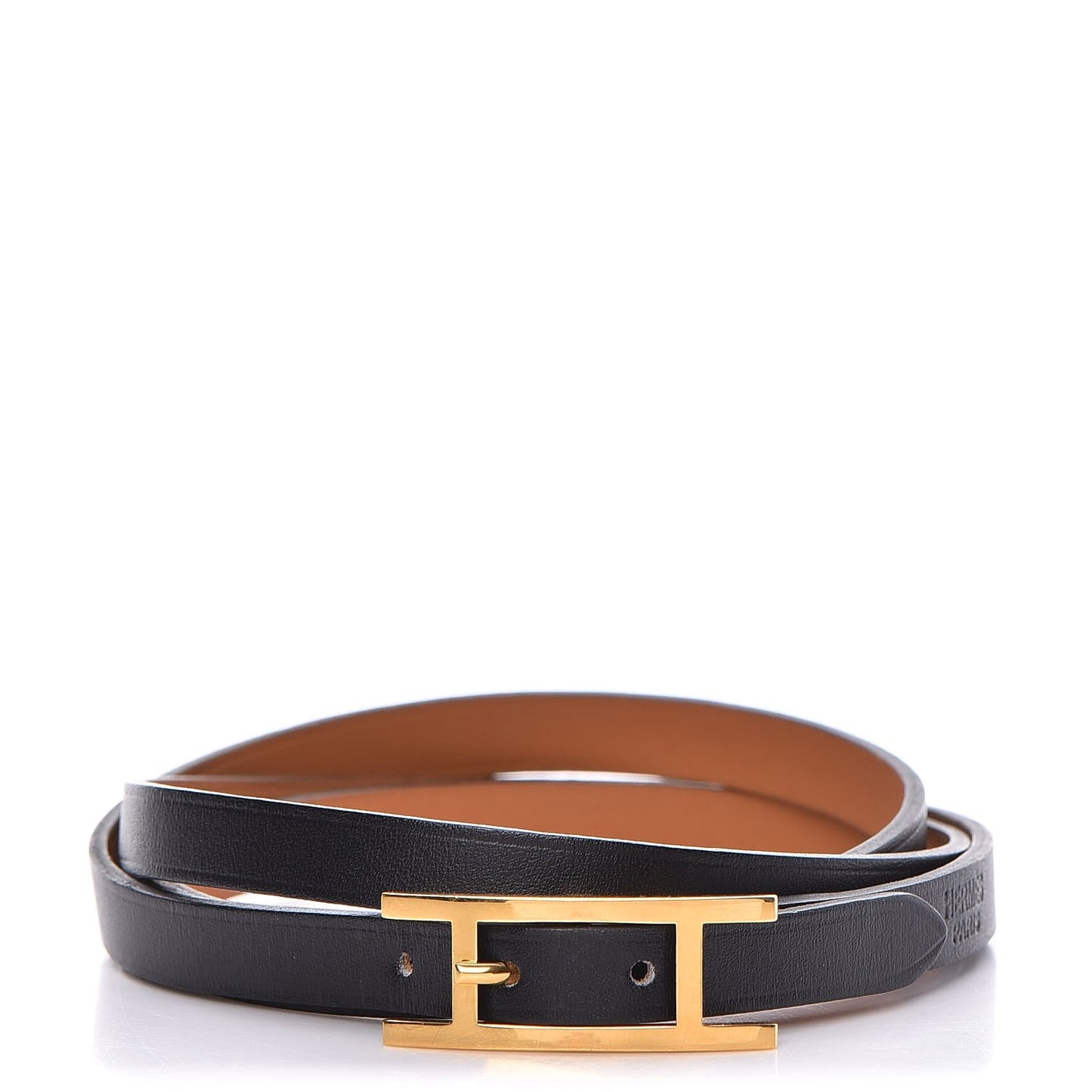 Chamonix Hapi 3 MM Triple Tour Wrap Bracelet M Black
