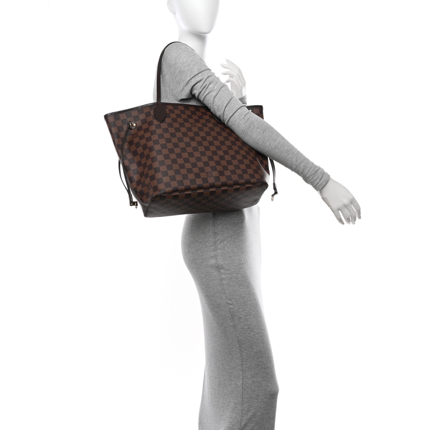 Louis Vuitton Damier Ebene Neo Neverfull MM 2 of 14
