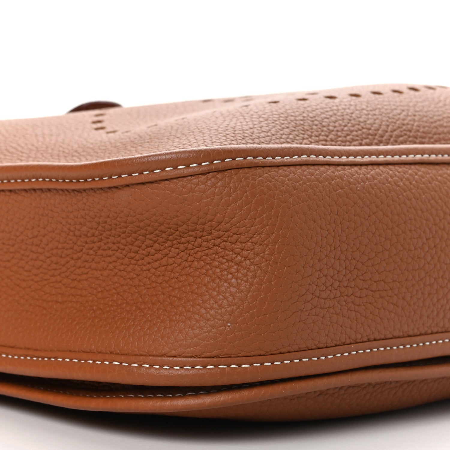 Hermes Taurillon Clemence Evelyne III PM Gold 8 of 10