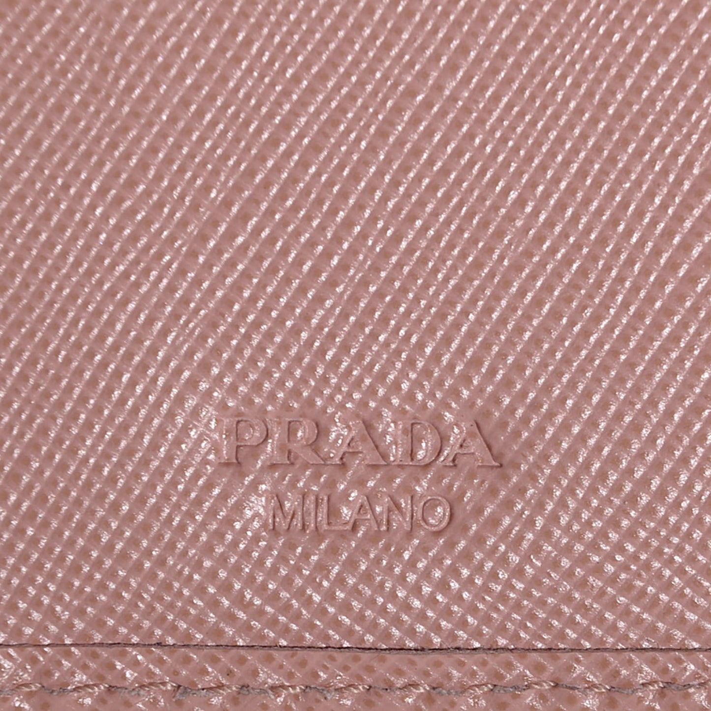 Saffiano Metal Compact Wallet Orchidea