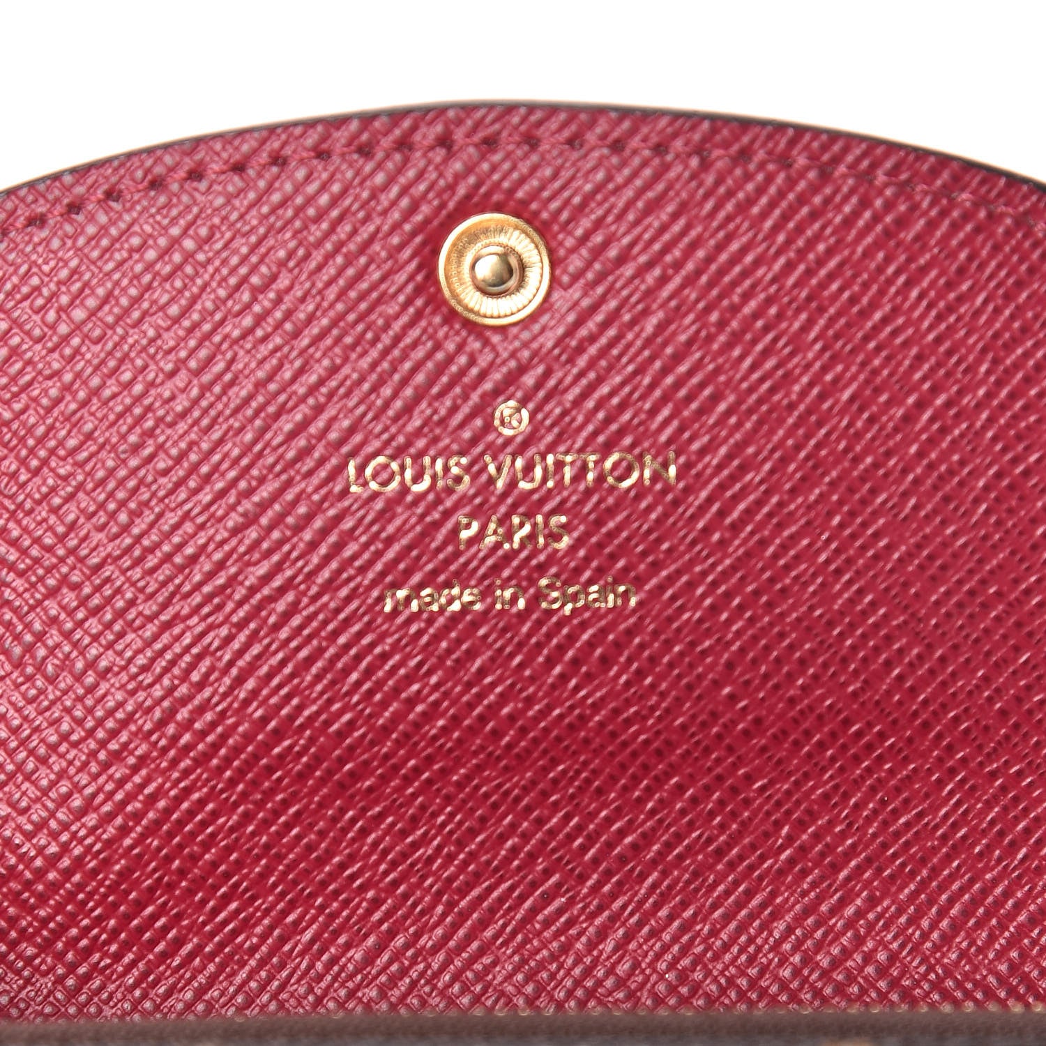 Louis Vuitton Monogram Rosalie Coin Purse Fuchsia 6 of 9
