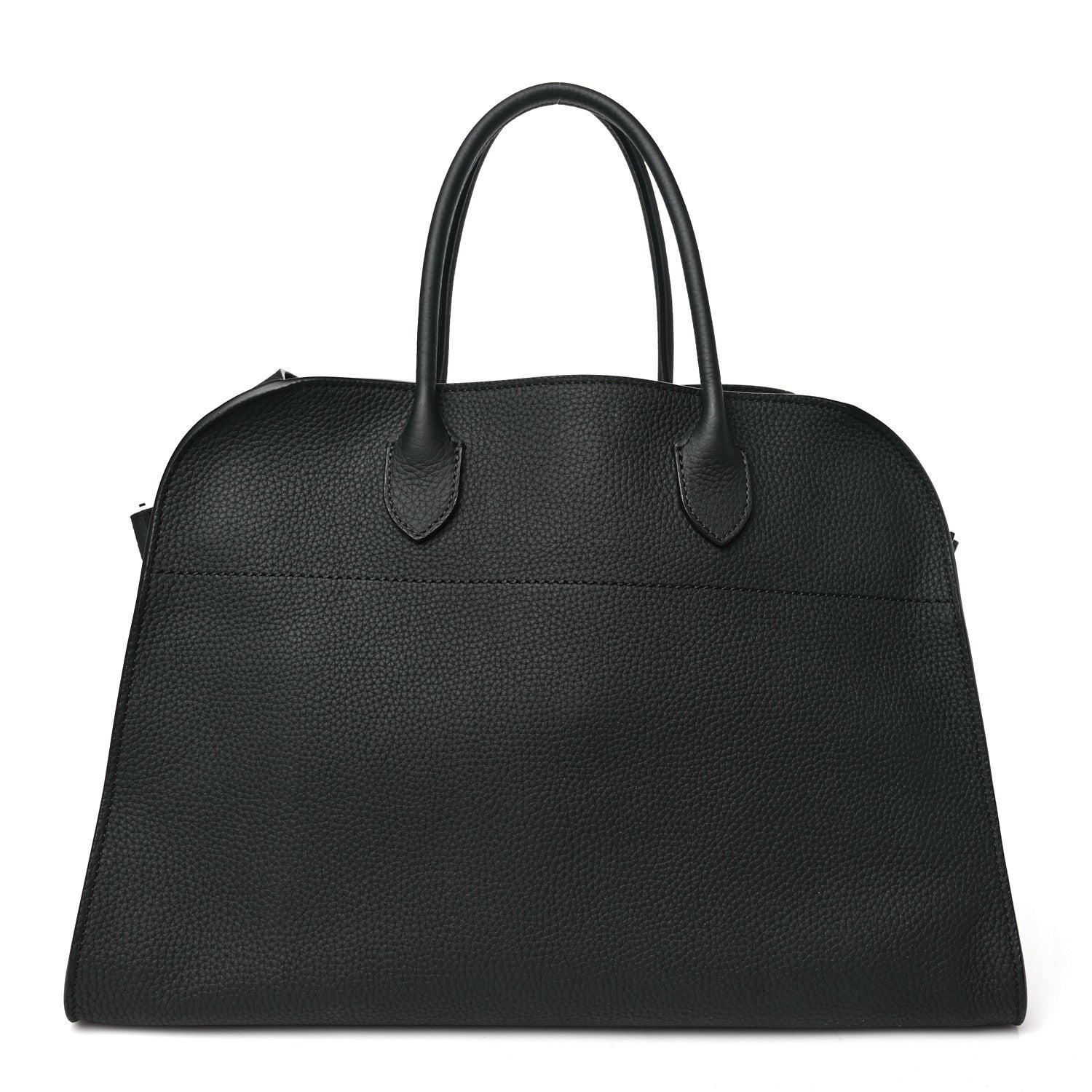 The Row Matte Grained Calfskin Soft Margaux 15 Black 1 of 9