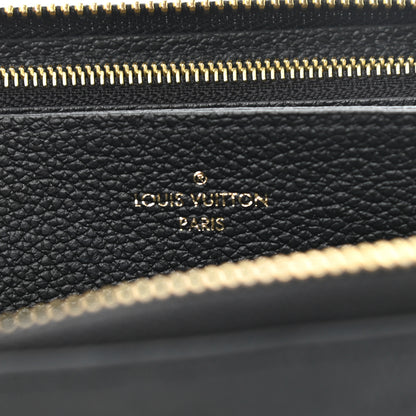 Louis Vuitton Empreinte Zippy Wallet Black 6 of 9