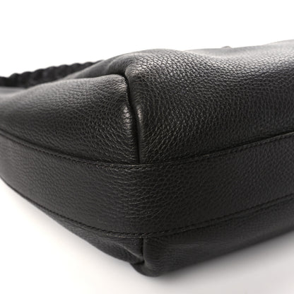 Gucci Grained Calfskin Bamboo Bar Hobo Dark Brown 8 of 9
