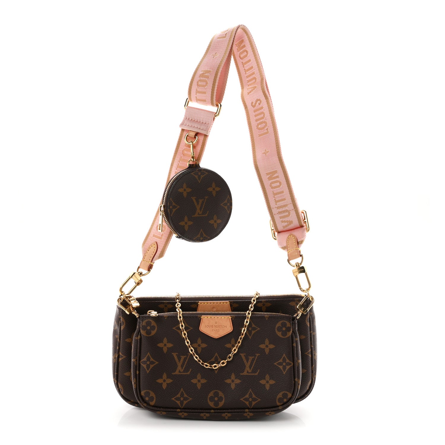 Louis Vuitton Monogram Multi Pochette Accessories Rose Clair 1 of 9