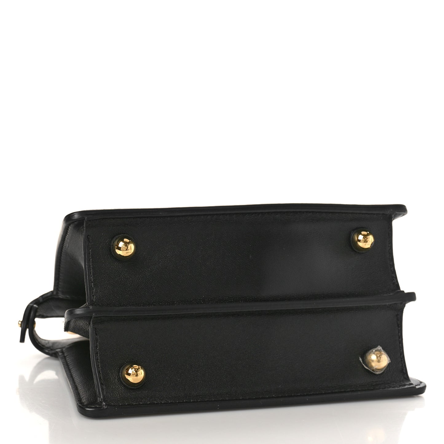 Shiny Nappa Petite Peekaboo I SEE U Satchel Black