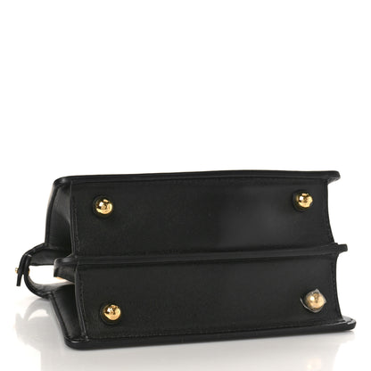 Fendi Shiny Nappa Petite Peekaboo I SEE U Satchel Black 4 of 8