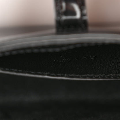 Saint Laurent Patent Calfskin Le 5 A 7 Mini Hobo Black 7 of 11