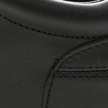 Christian Dior Calfskin Suede Logo Sneakers 36 Black 10 of 11