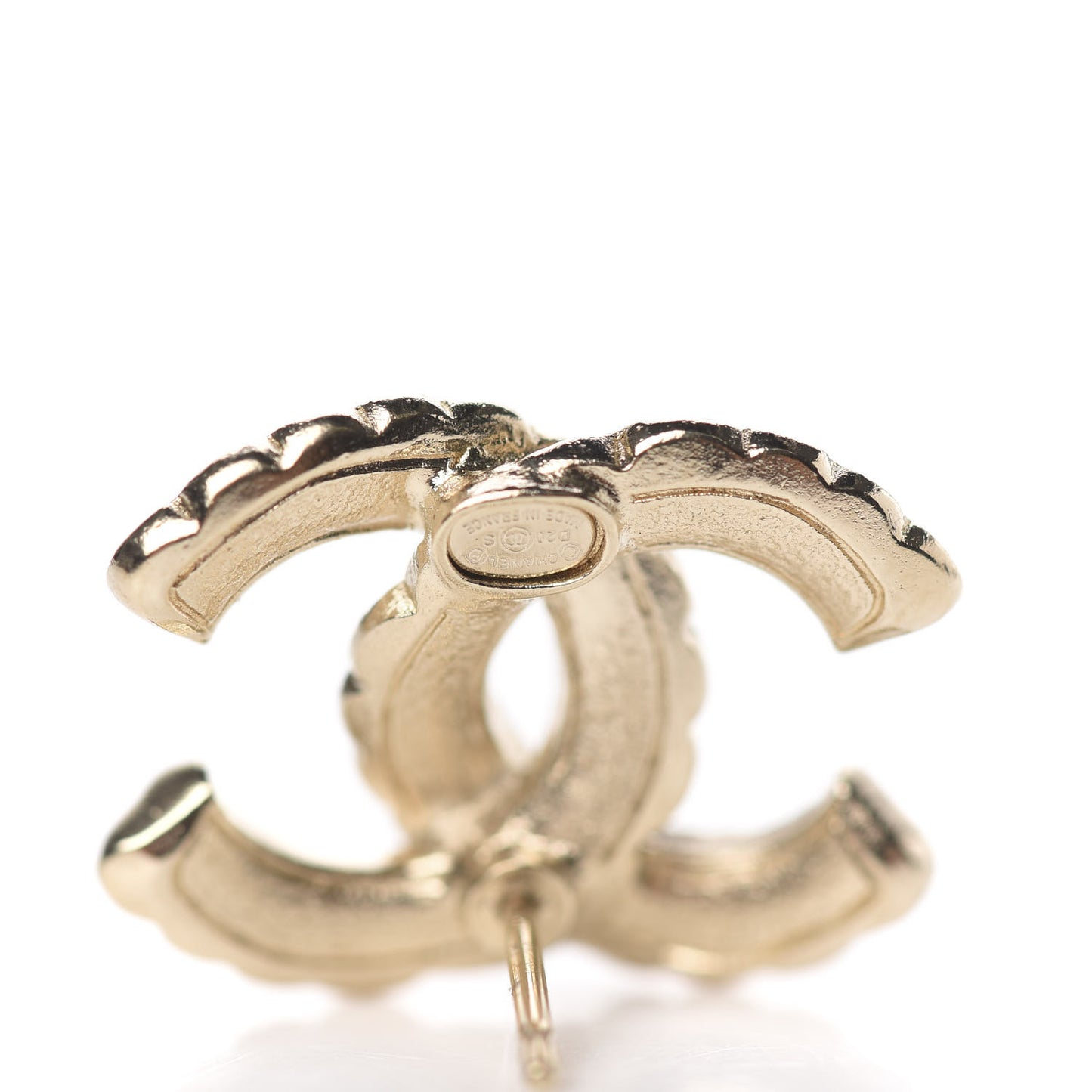 Pearl Queen of France CC Earrings Gold