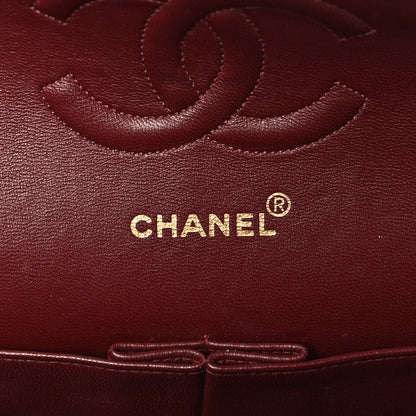 Chanel Lambskin Quilted Medium Double Flap Black 6 of 10