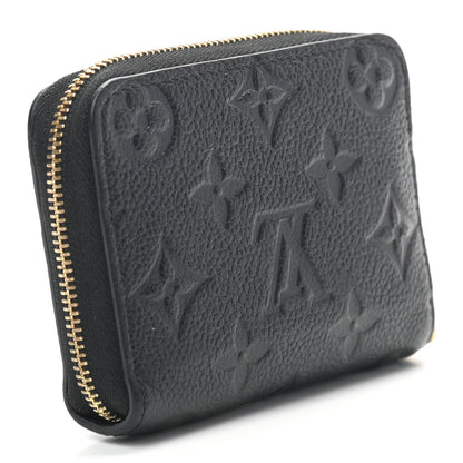 Louis Vuitton Empreinte Zippy Coin Purse Black 3 of 7