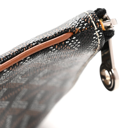Goyard Goyardine Senat Pochette GM Black Gold 9 of 9
