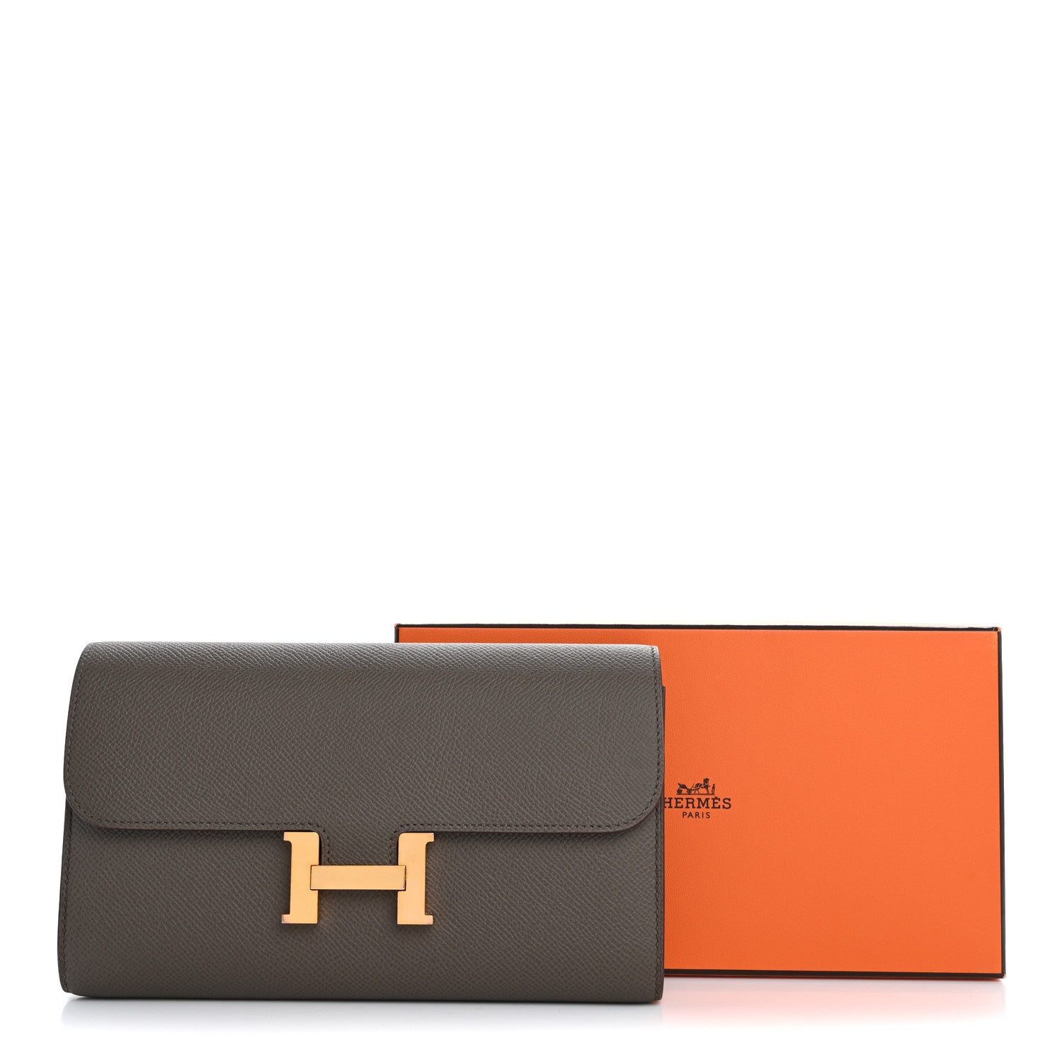 Hermes Epsom Constance Long Wallet Etain 9 of 9