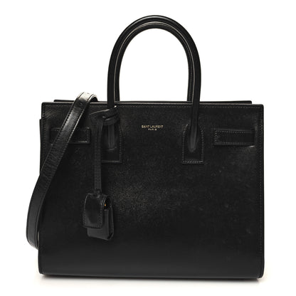 Saint Laurent Calfskin Baby Sac De Jour Black 1 of 12