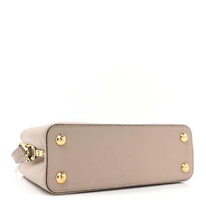 Louis Vuitton Taurillon Capucines BB Galet 4 of 10