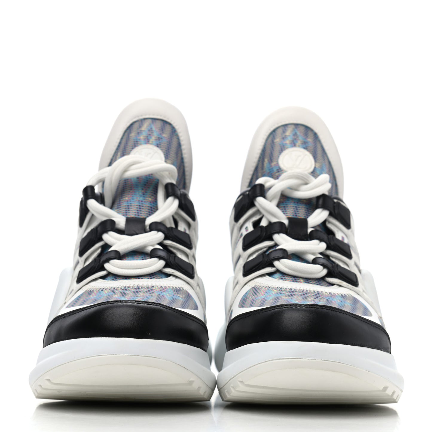 Calfskin Nylon LV Pop Archlight Sneaker 39 Blue