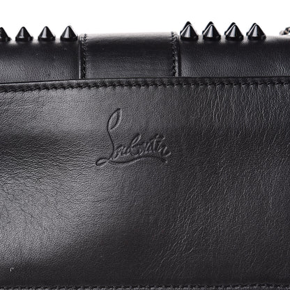 Christian Louboutin Calfskin Spikes Sweety Charity Crossbody Bag Black 7 of 11