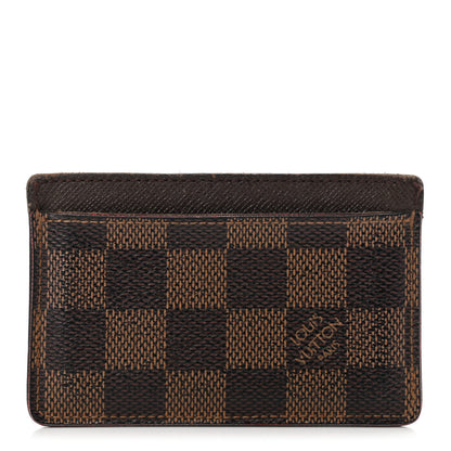 Louis Vuitton Damier Ebene Card Holder 1 of 10