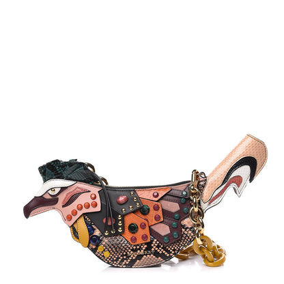 Burberry Watersnake The Falcon Crossbody Bag Ash Rose 1 of 9