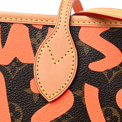 Louis Vuitton Monogram Graffiti Neverfull GM Orange 10 of 12