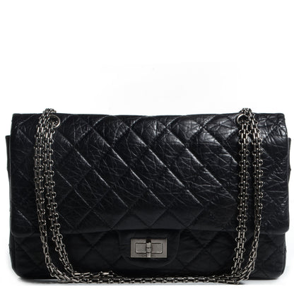 Chanel Aged Calfskin 2.55 Reissue 227 Flap Black 1 of 8