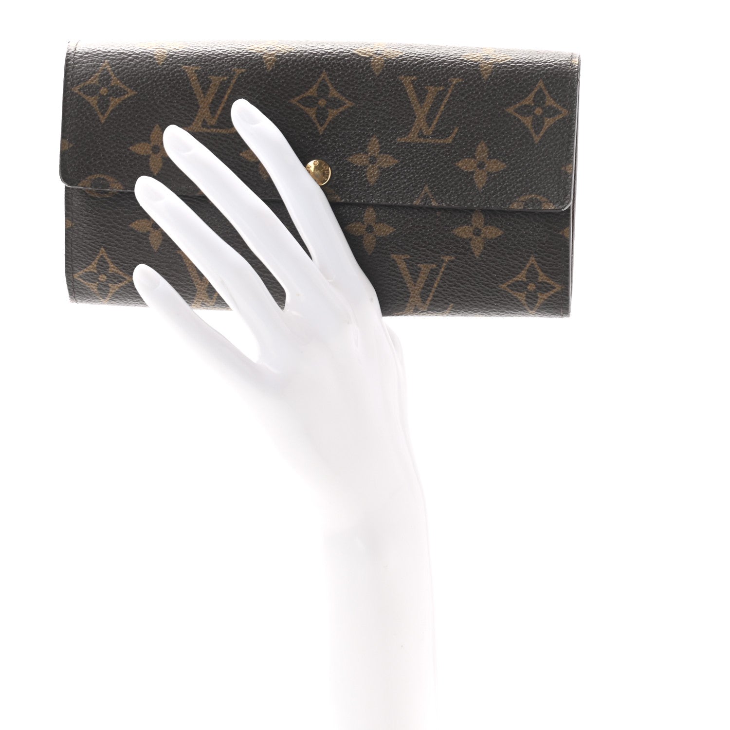 Louis Vuitton Monogram Sarah Wallet 2 of 9