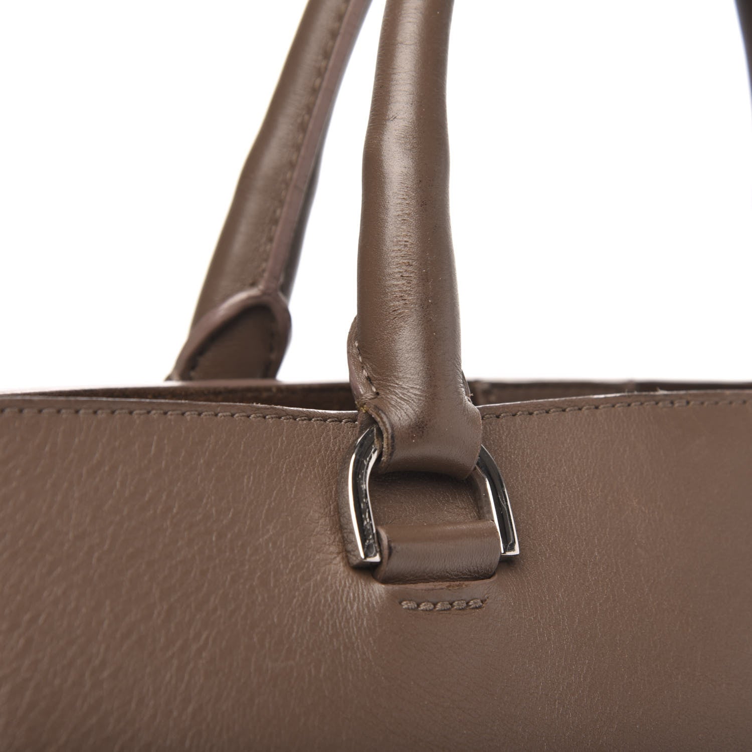 Mulberry Silky Calf Medium Willow Tote Taupe 14 of 15