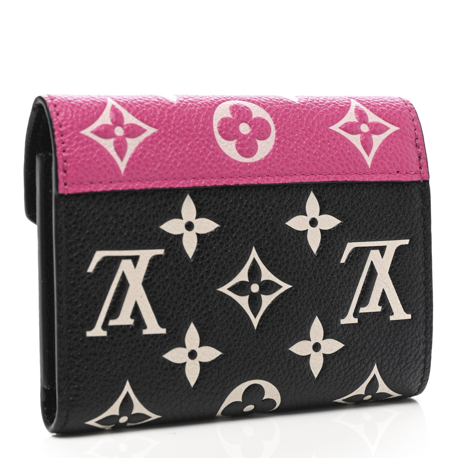 Louis Vuitton Empreinte Monogram Spring In The City Victorine Wallet Black White Pink 3 of 6