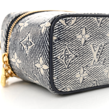 Louis Vuitton Monoglam Micro Vanity Blue 9 of 10