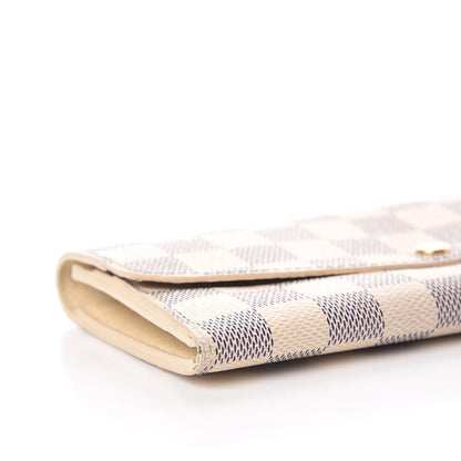 Louis Vuitton Damier Azur Emilie Wallet 8 of 13