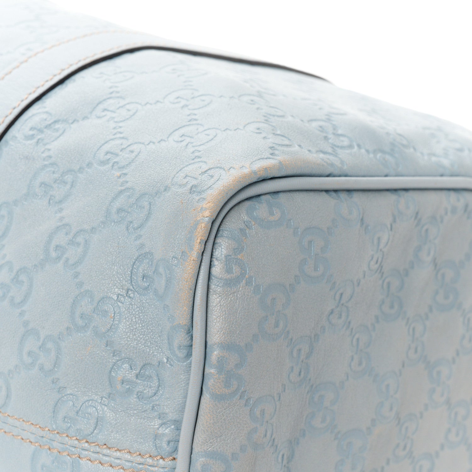 Gucci Guccissima Medium Joy Boston Light Blue 14 of 14