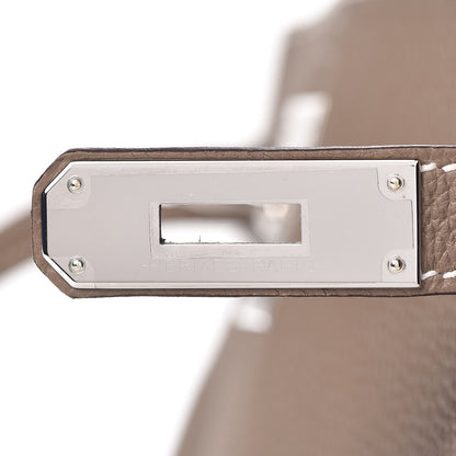 Hermes Togo Kelly Retourne 32 Etoupe 27 of 34