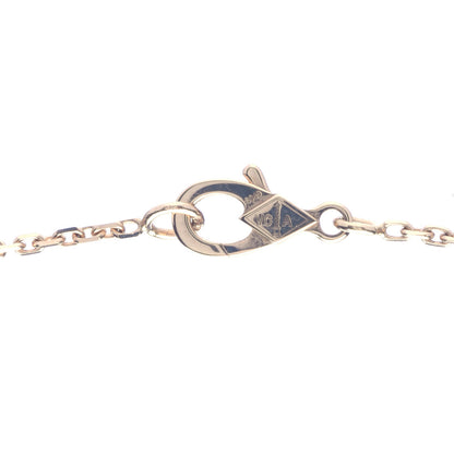 Van Cleef & Arpels 18K Yellow Gold Guilloche Vintage Alhambra Pendant Necklace 4 of 7