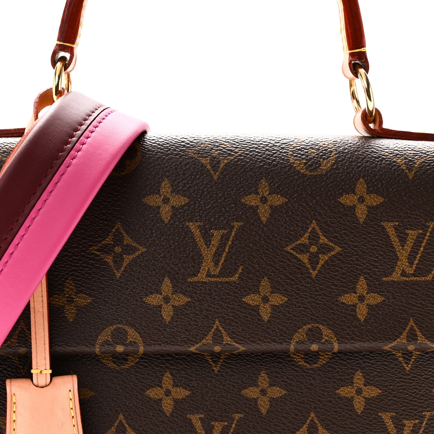 Monogram Cluny BB Bordeaux Fuchsia