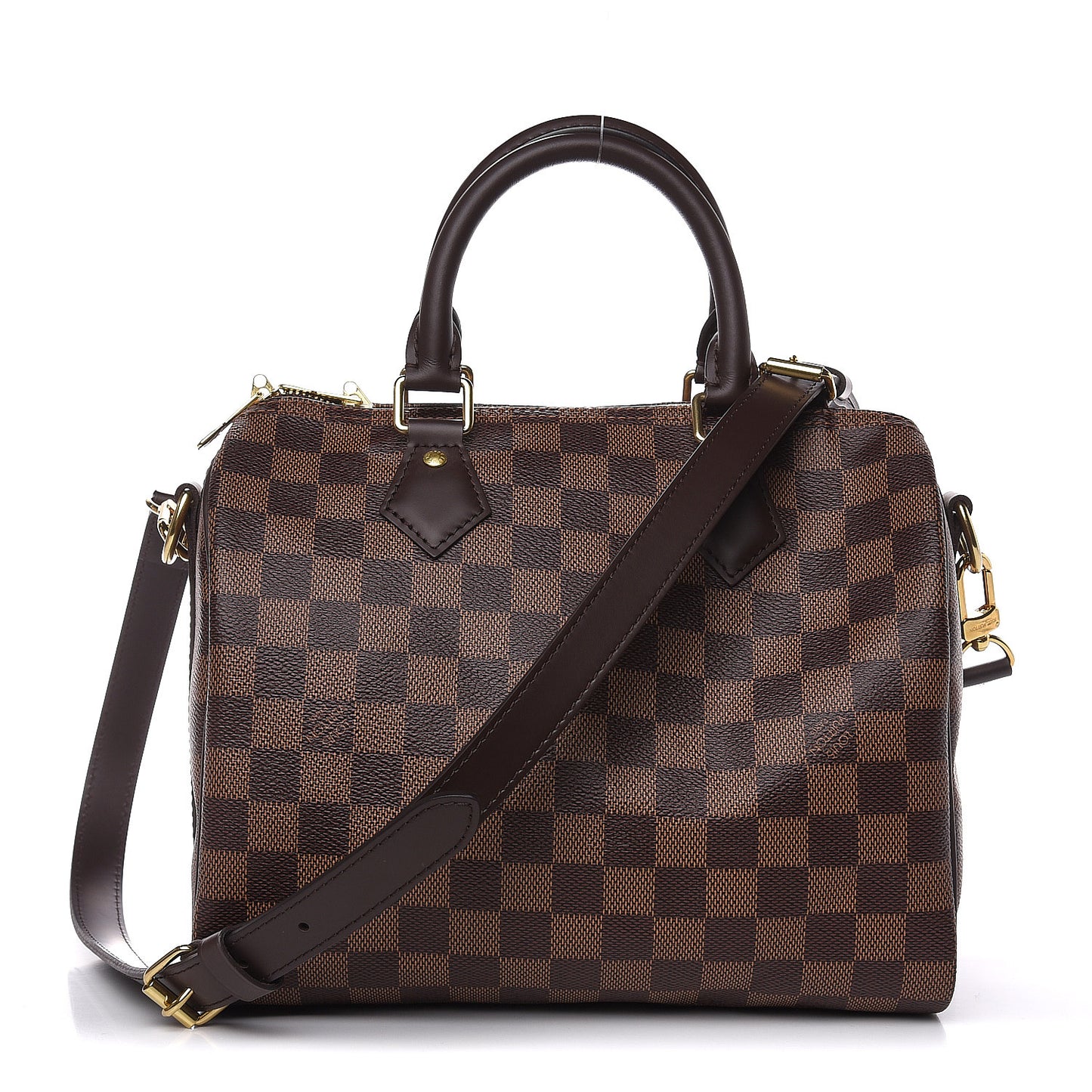 Damier Ebene Speedy Bandouliere 25