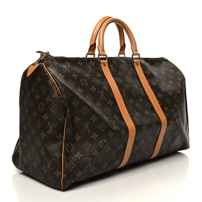 Louis Vuitton Monogram Keepall 50 2 of 12