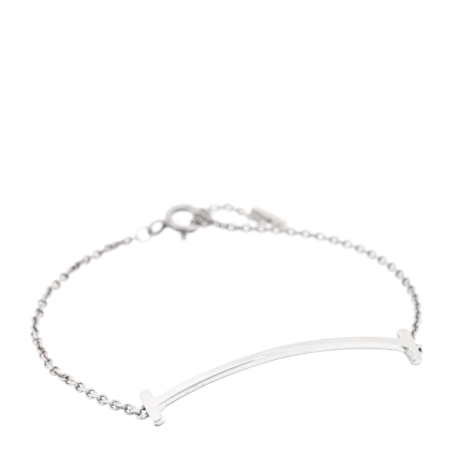 Sterling Silver T Smile Bracelet