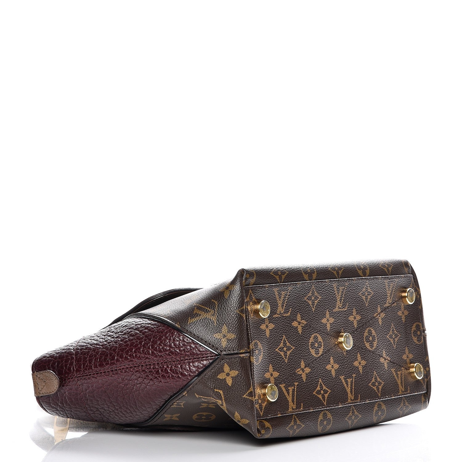 Louis Vuitton Monogram Ostrich Python Majestueux PM Bordeaux 4 of 8