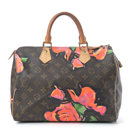 Louis Vuitton Monogram Roses Speedy 30 1 of 8