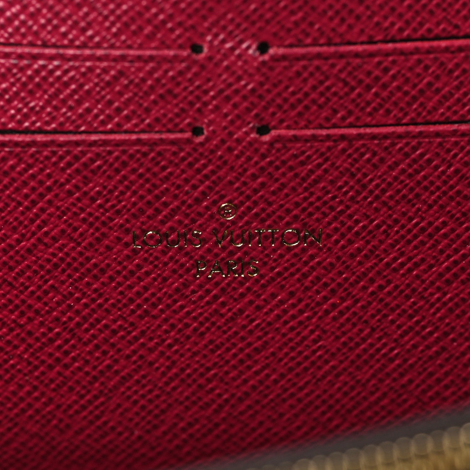 Louis Vuitton Monogram Clemence Wallet Fuchsia 6 of 6