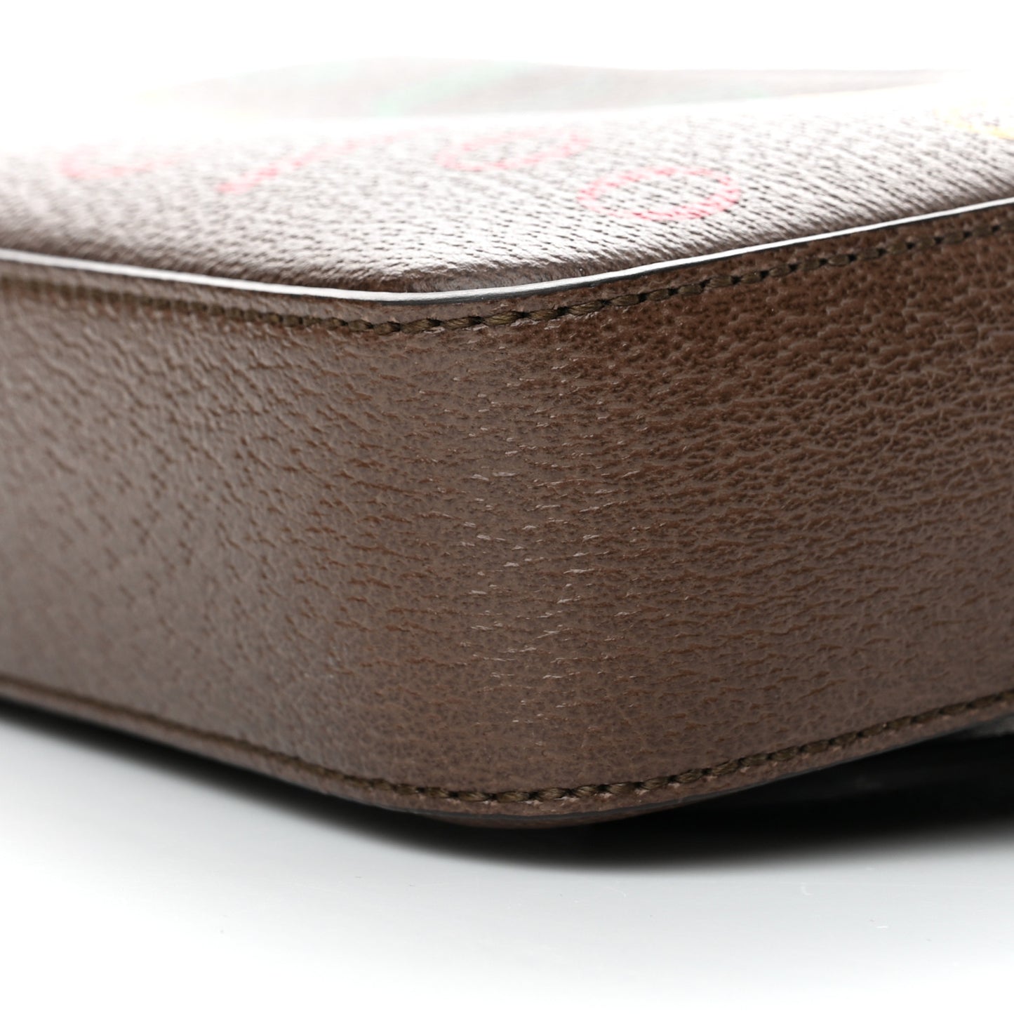 Textured Dollar Calfskin Gucci 100 Aria Belt Bag 90 36 New Acero Multicolor