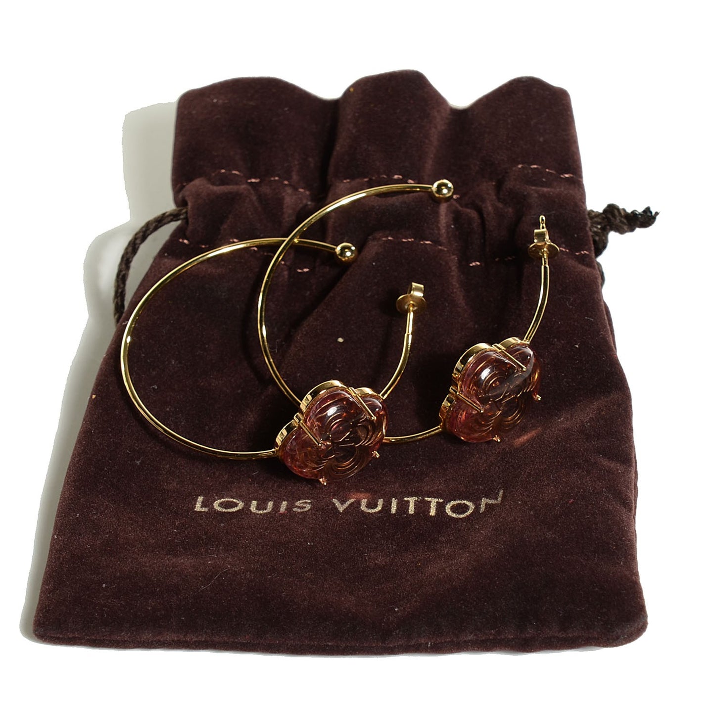 A La Folie Hoop Earrings Gold
