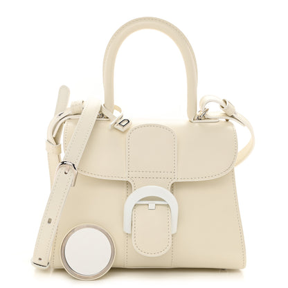 Delvaux Box Calfskin Mini Brillant Satchel Ivory 1 of 10