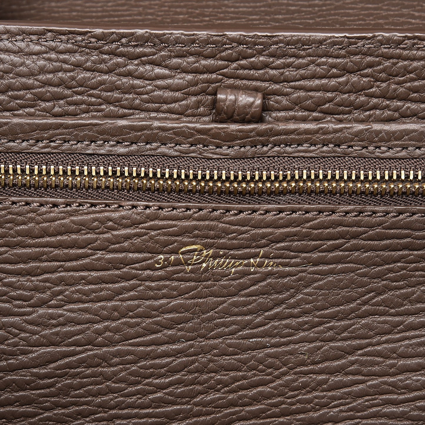 3.1 Textured Calfskin Medium Pashli Satchel Taupe
