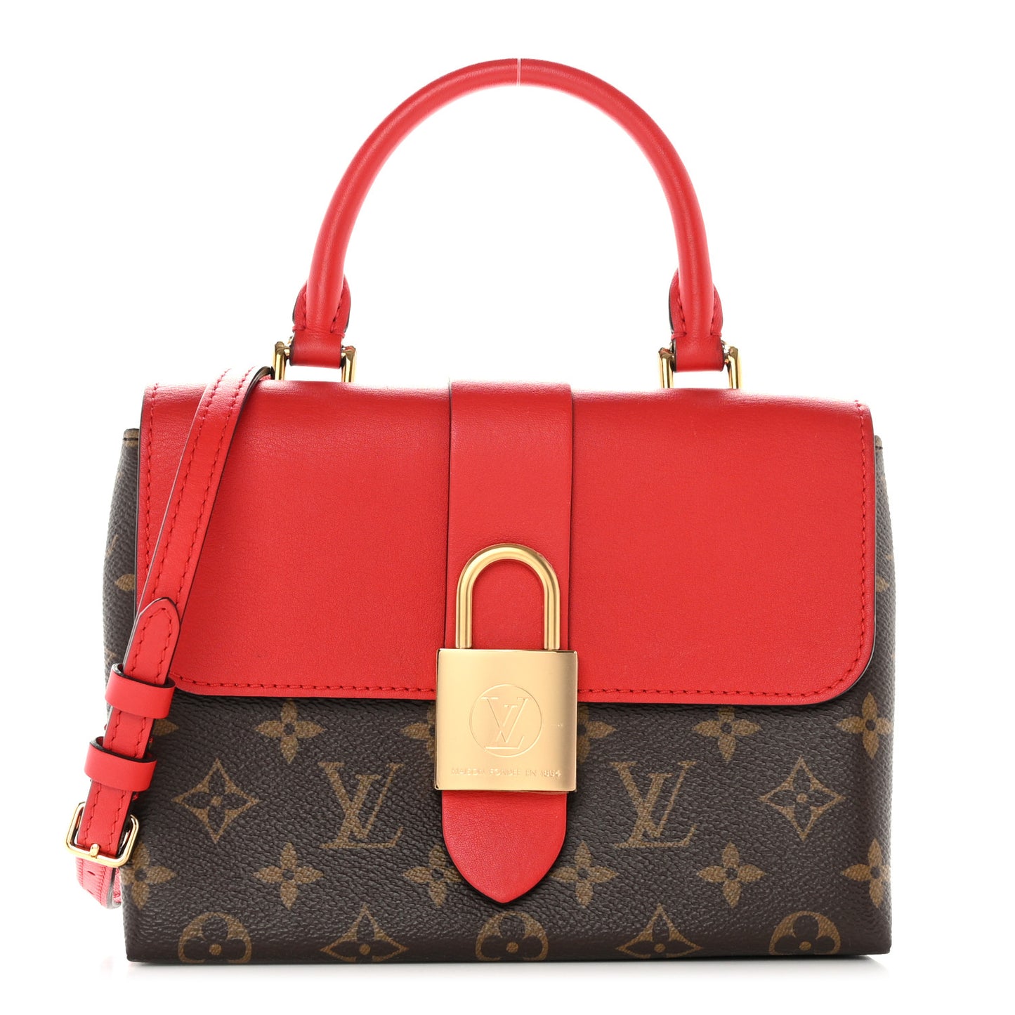Monogram Locky BB Coquelicot